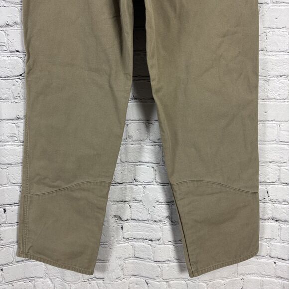 Vintage Genuine Filson Field Work Canvas Pants Women's 16 Olive Cotton Outdoors - Picture 10 of 13